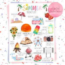 Load image into Gallery viewer, Seasonal Bucket List Printable - Bundle
