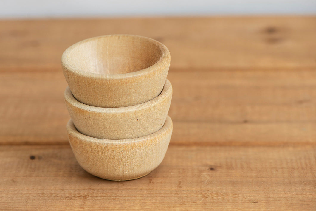 CUSTOM Wood Bowls SET OF 3