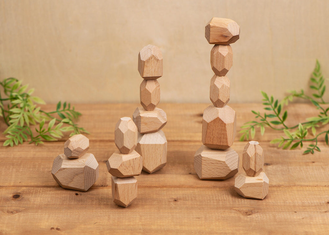 Wooden Stacking Stones