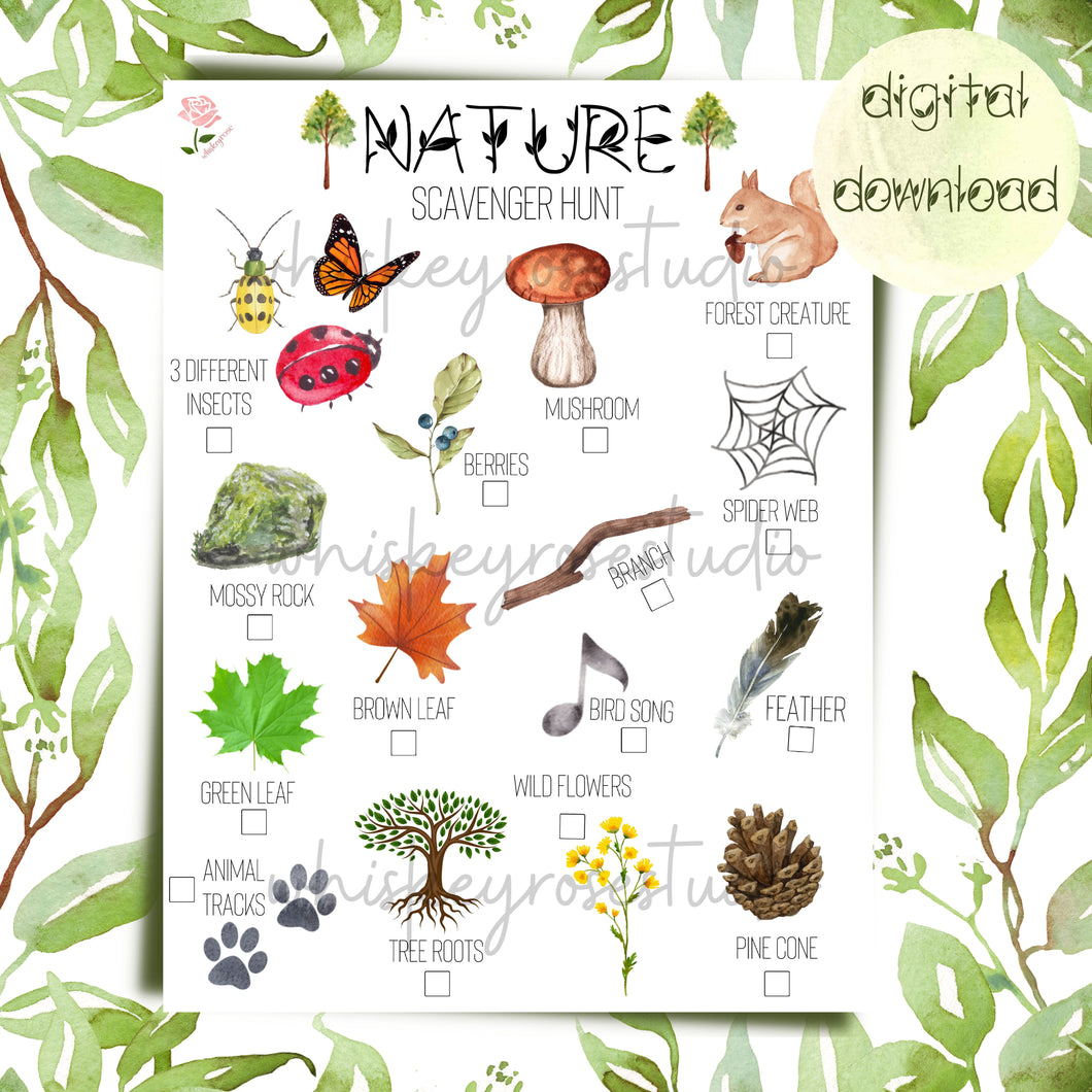 Nature Scavenger Hunt